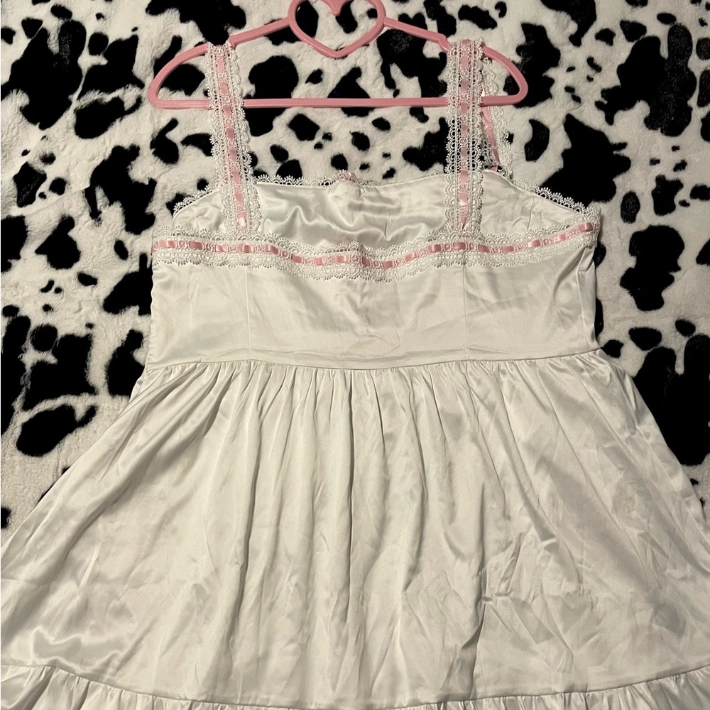 *SOLD OUT* Look Of An Angel Mini Dress - Picture 8 of 8